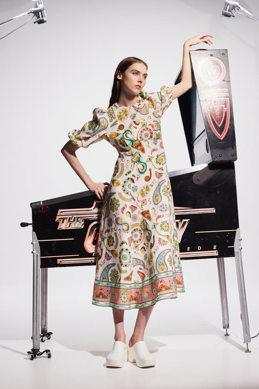 PRE ORDER ALEMAIS ARCADE MIDI DRESS - Pinkhill, Darwin boutique, Australian high end fashion, Darwin Fashion