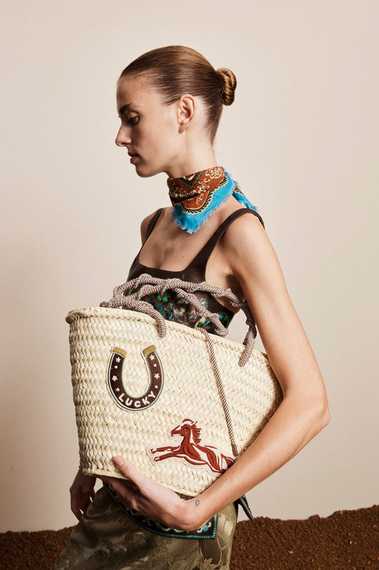 PRE-ORDER ALEMAIS ACE MIDI MACRAME BASKET