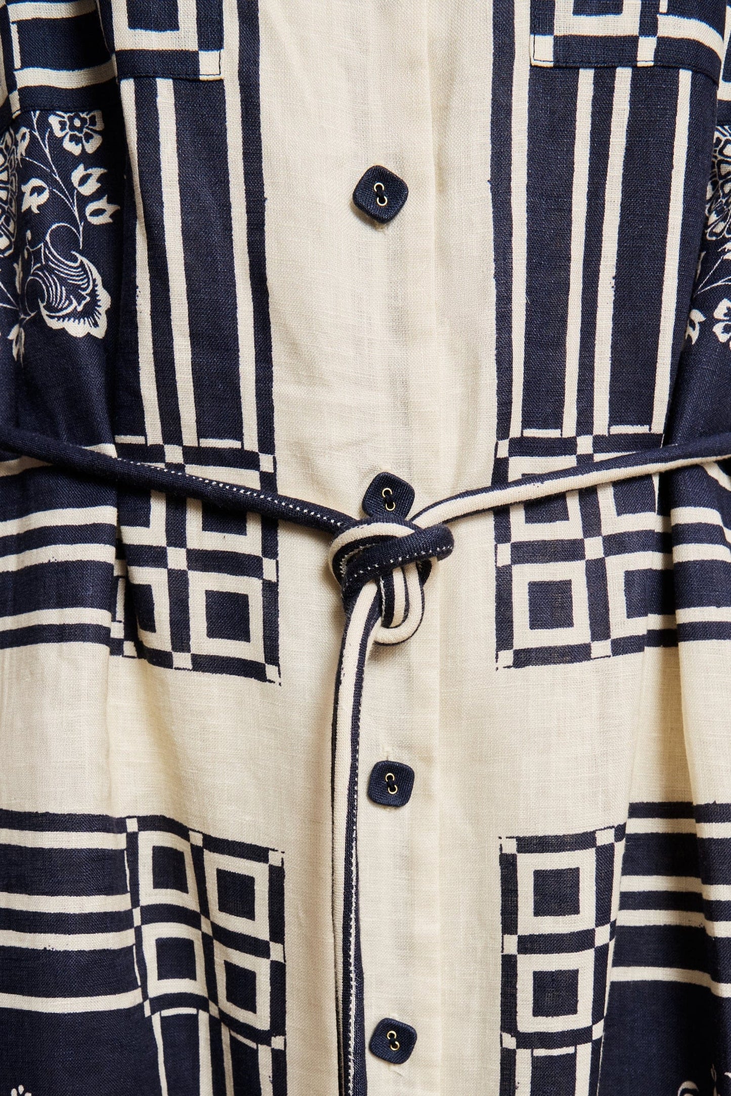 PRE-ORDER ALEMAIS BANDERRA LINEN SHIRTDRESS