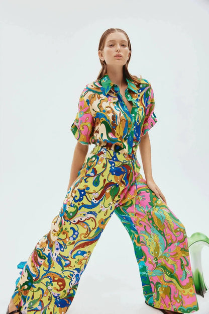 ALÉMAIS YVETTE PANT - Pinkhill, Darwin boutique, Australian high end fashion, Darwin Fashion