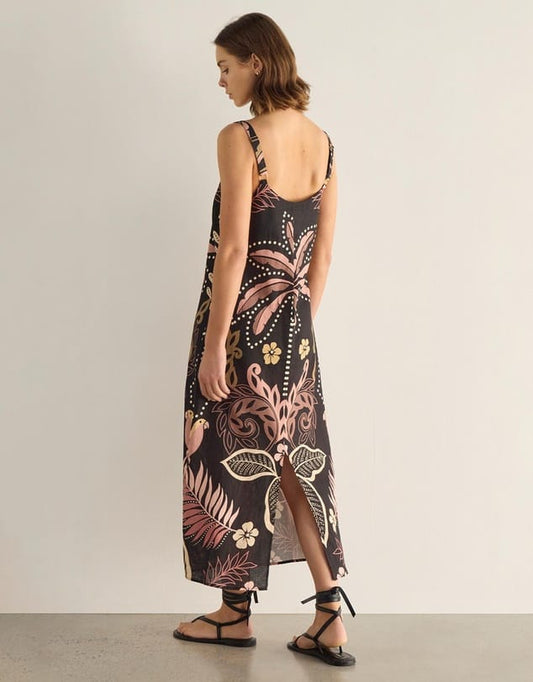Auguste Marina Midi Dress - Pinkhill