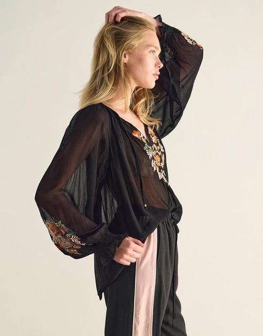 Auguste Olea Blouse - Pinkhill