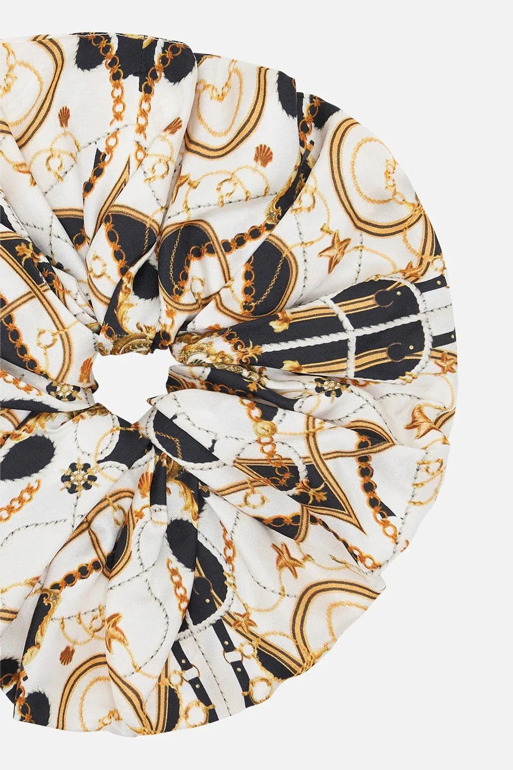 CAMILLA - Oversized Scrunchie Sea Charm - Pinkhill - Camilla - Accessories, Camilla, New - Darwin boutique - Australian fashion design - Darwin Fashion - Australian Fashion Designer - Australian Fashion Designer Brands - Australian Fashion Design Scrunchie