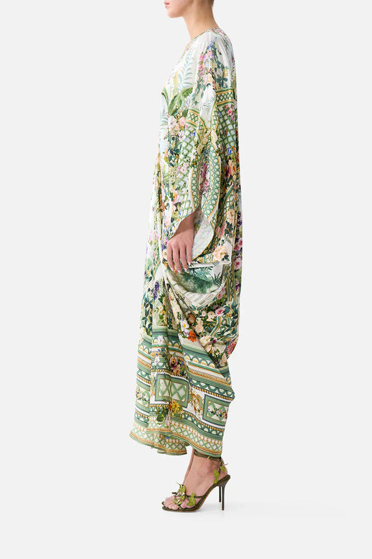 Camilla T Shape long kaftan Art for the Empress