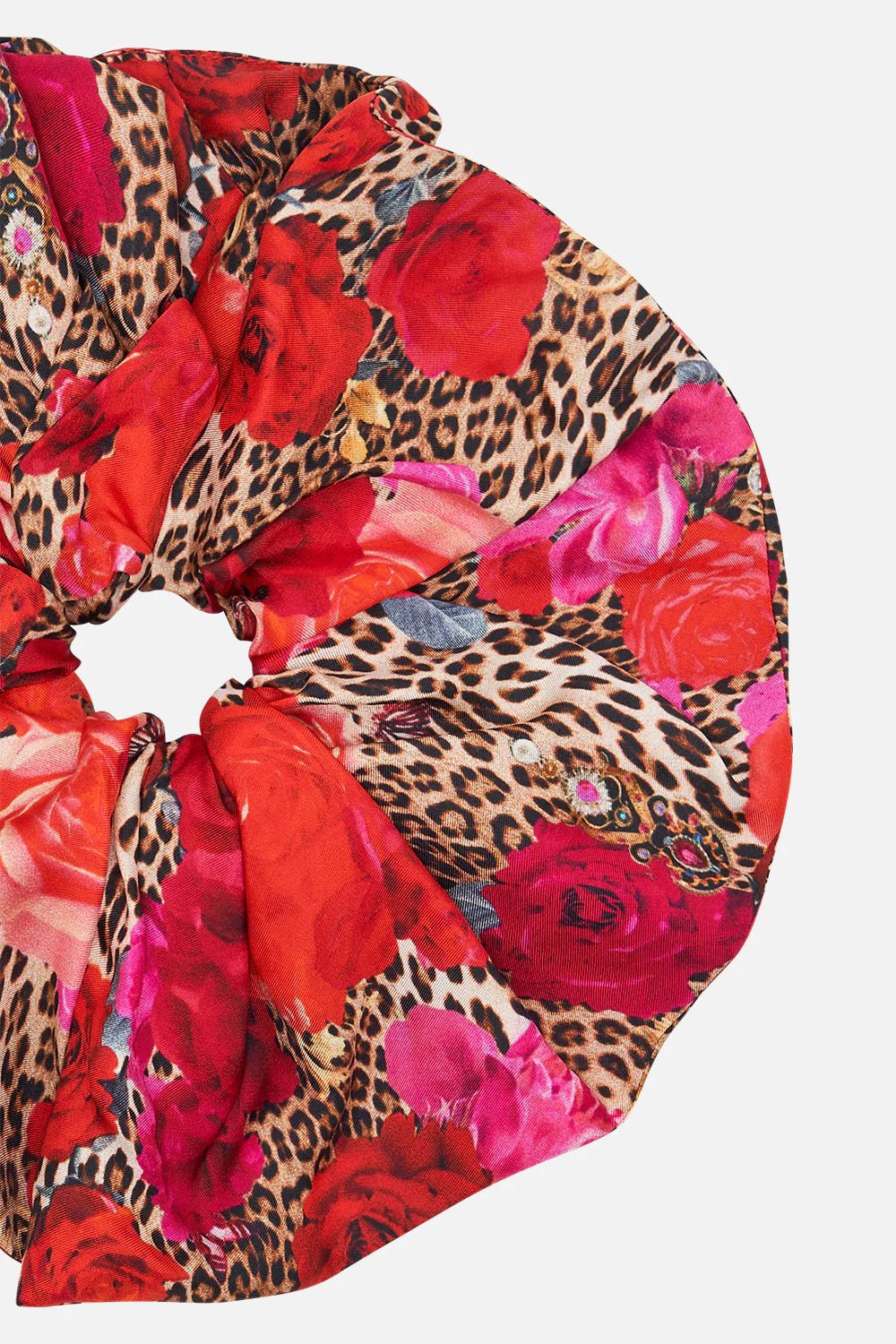Camilla Oversized Scrunchie Heart Like A Wildflower - Pinkhill, Darwin boutique, Australian high end fashion, Darwin Fashion