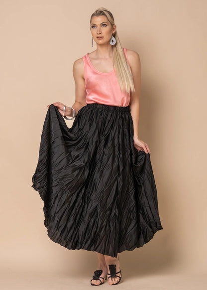 Kahina Skirt in Onyx - Pinkhill, Darwin boutique, Australian high end fashion, Darwin Fashion