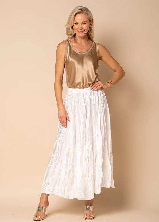 Kahina Skirt in White - Pinkhill - Pinkhill - darwin fashion - darwin boutique