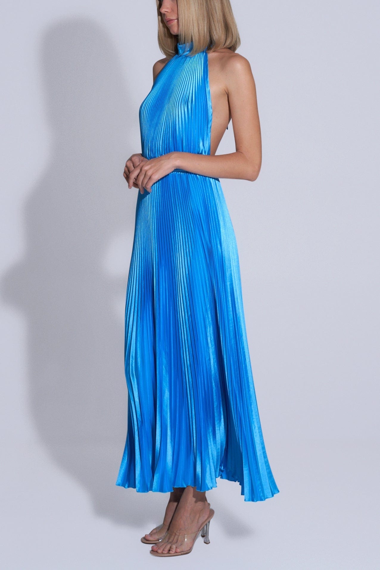 L'IDEE CINEMA GOWN - PACIFIC - Pinkhill - L'IDÉE - Pacific - Darwin boutique - Australian fashion design - Darwin Fashion - Australian Fashion Designer - Australian Fashion Designer Brands - Australian Fashion Design Gown