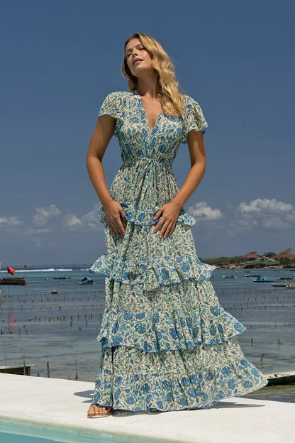 Miss June Paris Dress ICY - Blue - Miss June Paris - Pinkhill - darwin fashion - darwin boutique