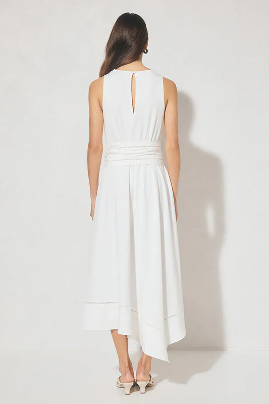 Mon Renn Chiara Dress - White