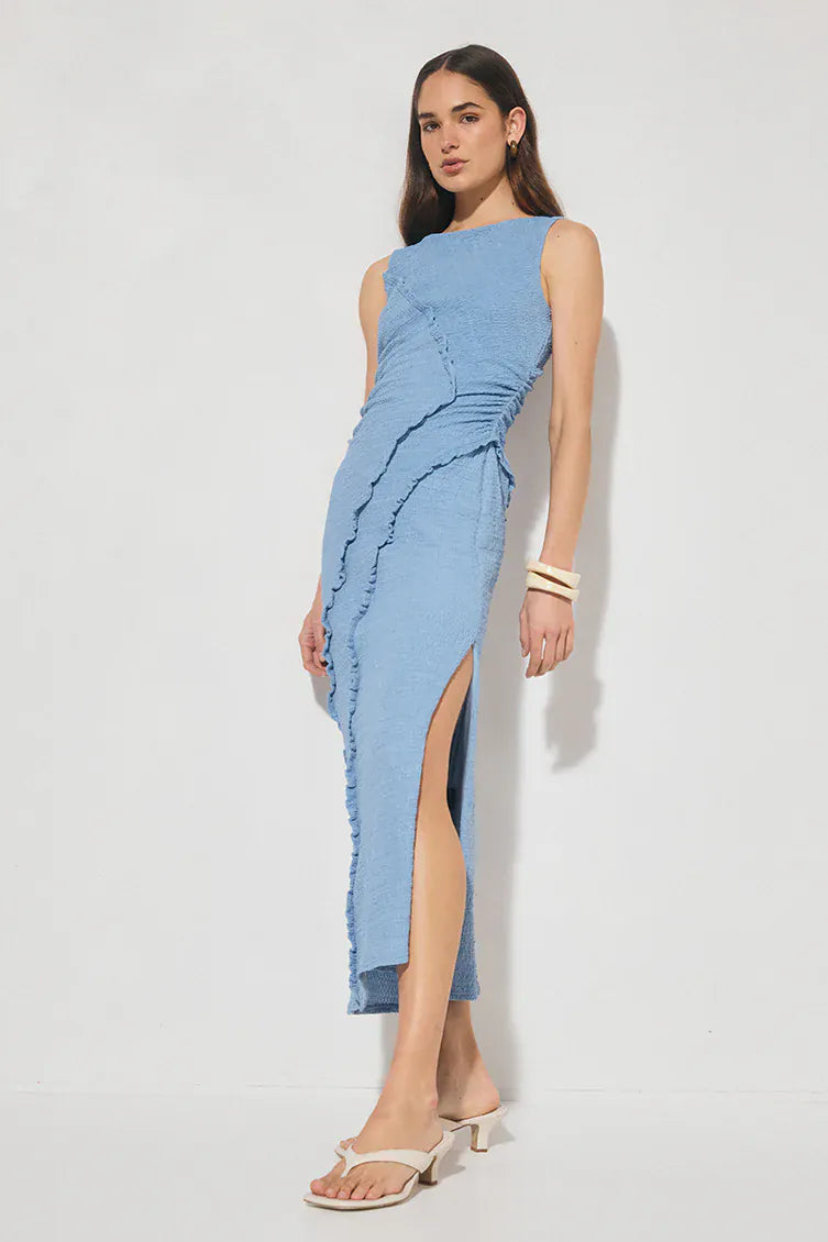 Mon Renn Marni Dress Powder Blue