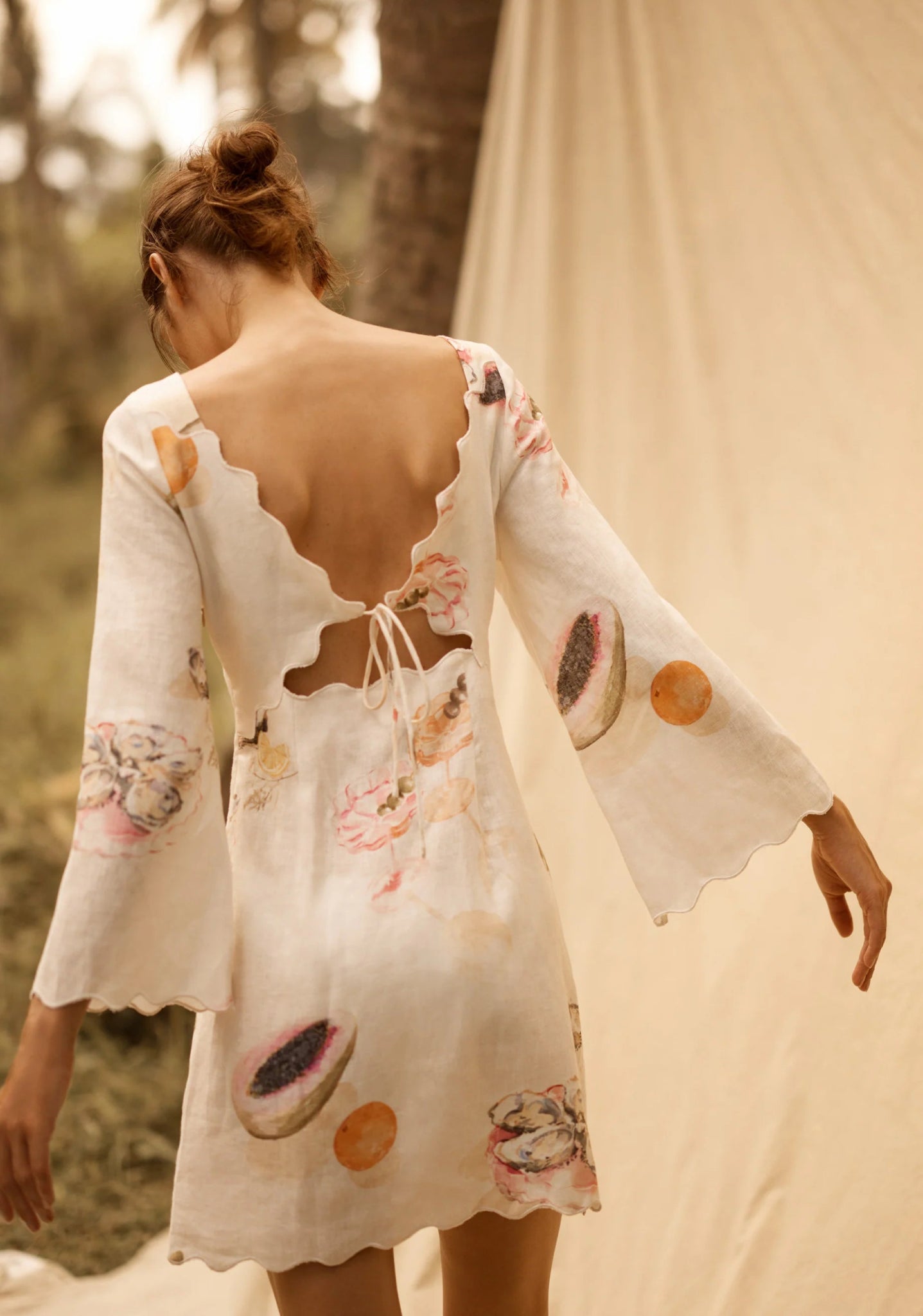 MORRISON - Aperitivo Linen Dress - Pinkhill, Darwin boutique, Australian high end fashion, Darwin Fashion