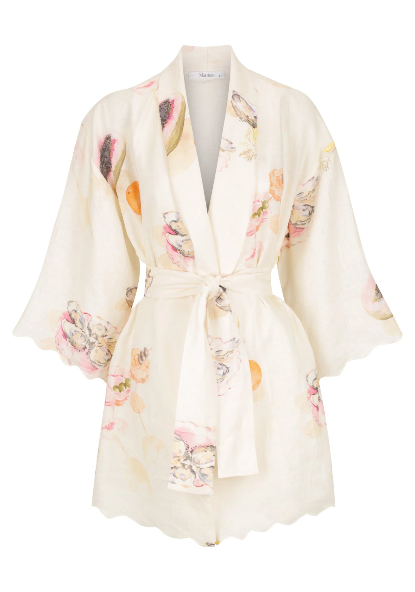 MORRISON - Aperitivo Linen Robe - Pinkhill, Darwin boutique, Australian high end fashion, Darwin Fashion