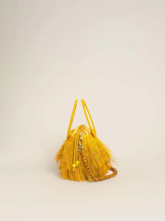 Orange Inca The Amazon Mini Shoulder Bag - Yellow