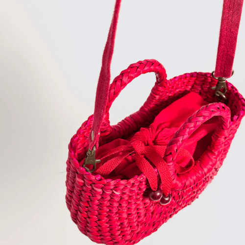 Orange Inca The Fiesta Mini Classic Crossbody – Red