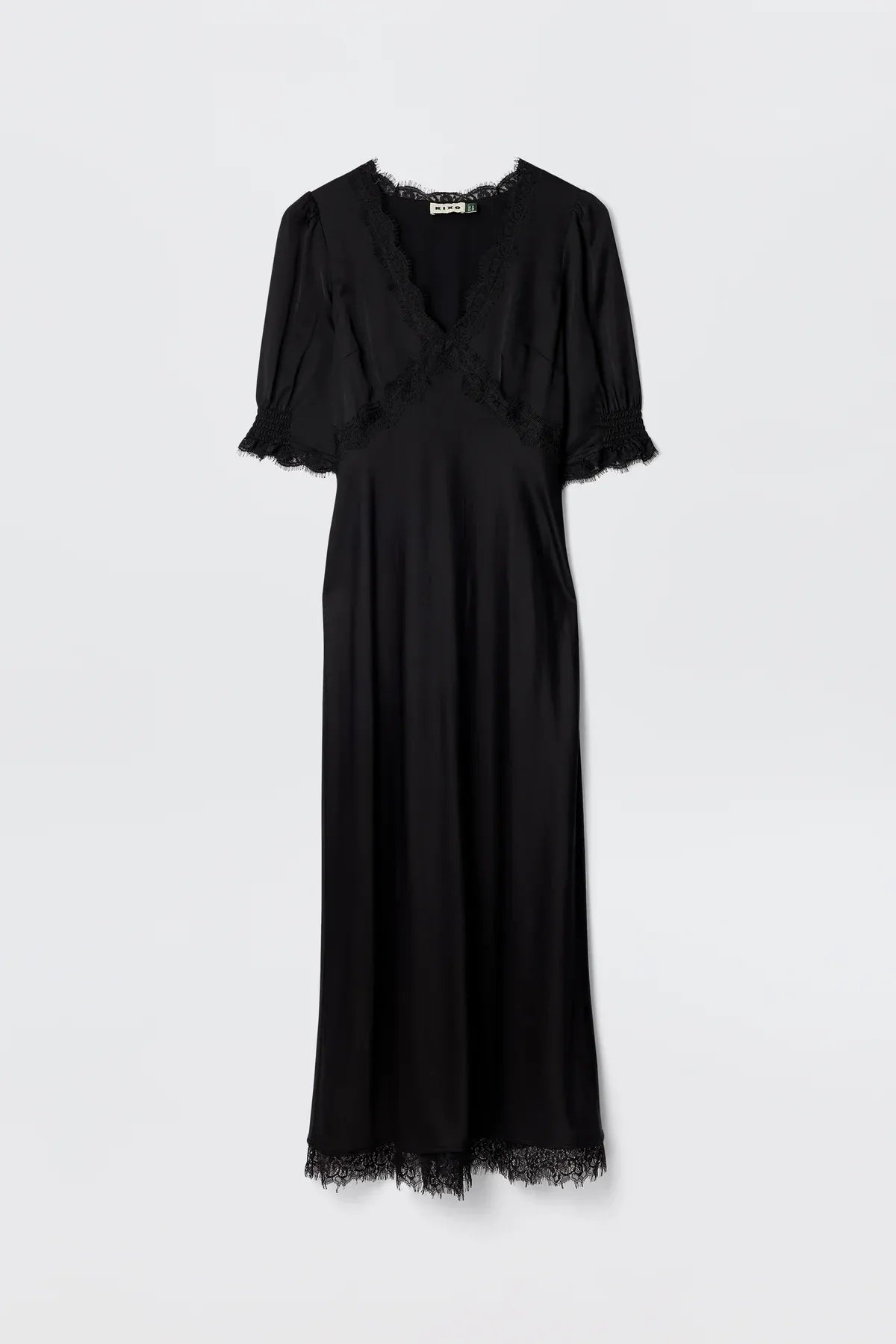 Rixo Annina Dress Black - Pinkhill