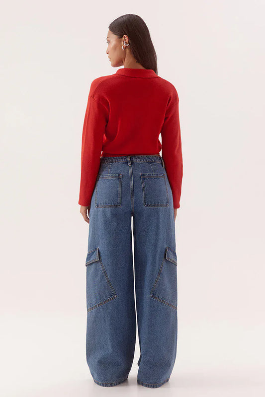 Sovere Hutton Knit - Rouge - Pinkhill