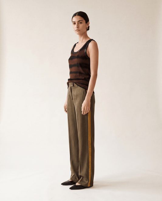 Higgsfield render - Tie Dye Sequin Tank side