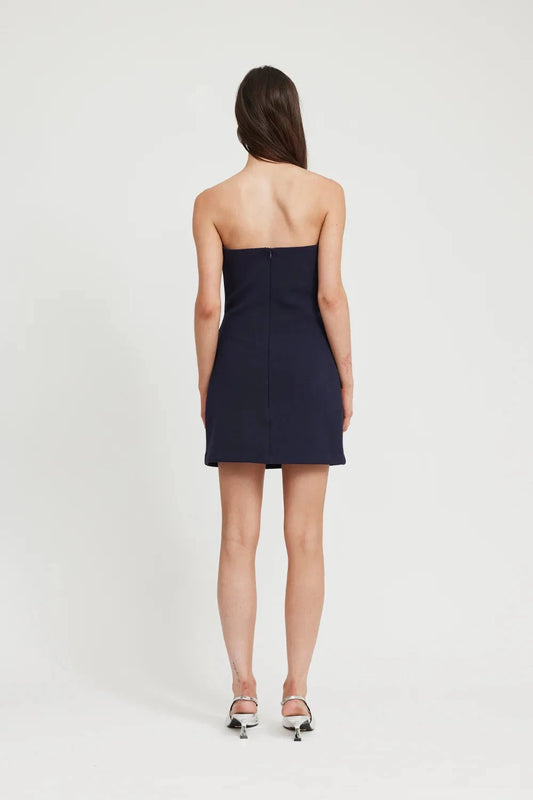 TOJHA DESI DRESS - BLUESTEEL - Pinkhill - - - Darwin boutique - Australian fashion design - Darwin Fashion - Australian Fashion Designer - Australian Fashion Designer Brands - Australian Fashion Design