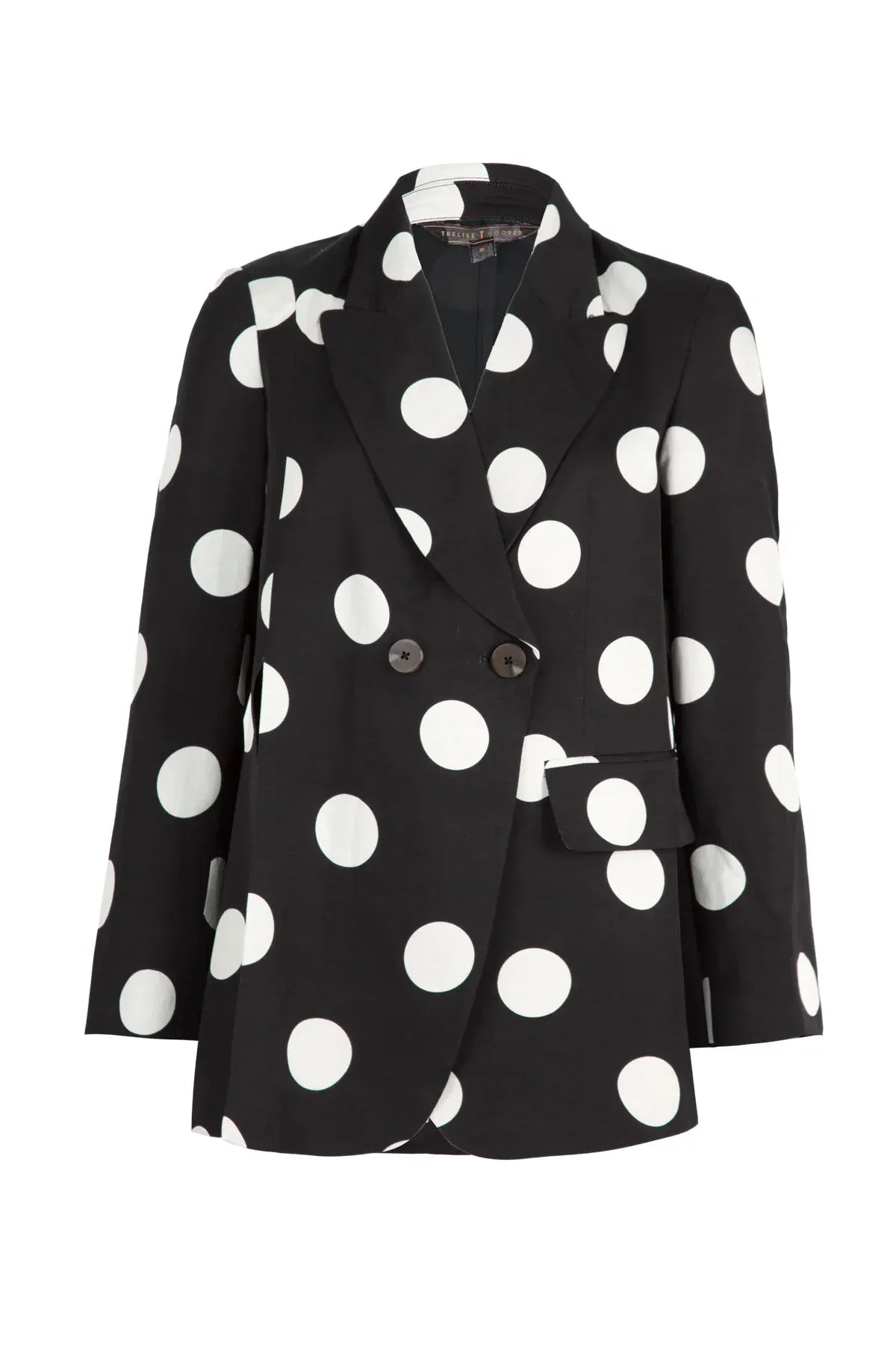 Trelise Cooper In Too Chic Blazer - Black/ Vintage Spot - Pinkhill