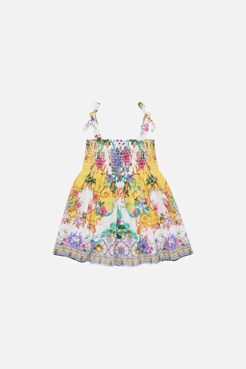 CAMILLA  Babies Dress With Shirring Caterina Spritz - Pinkhill, Darwin boutique, Australian high end fashion, Darwin Fashion
