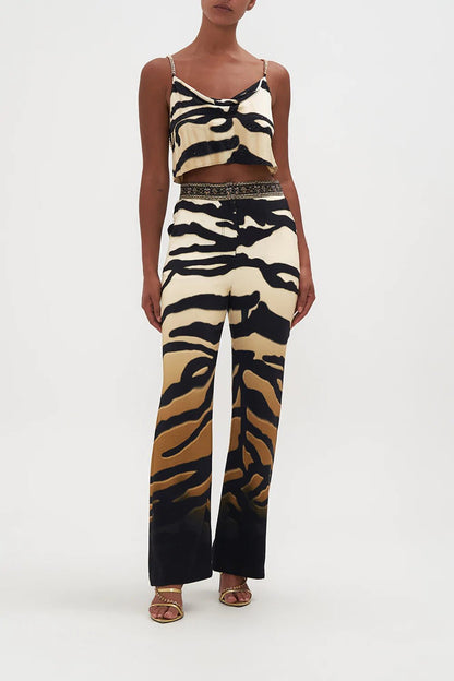 CAMILLA - Full Length Flared Pant Tame My Tiger - Pinkhill, Darwin boutique, Australian high end fashion, Darwin Fashion