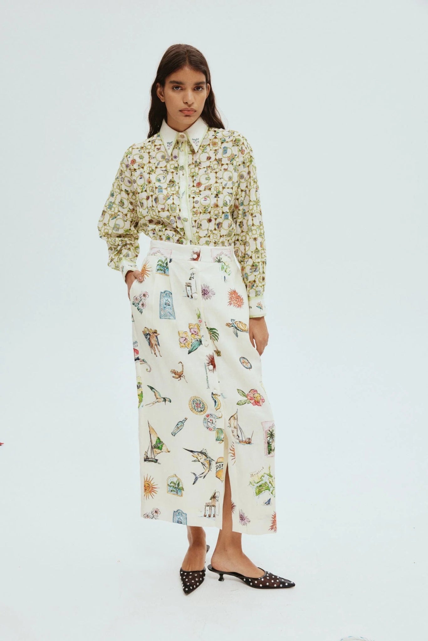 Alemais Skirt - Pinkhill