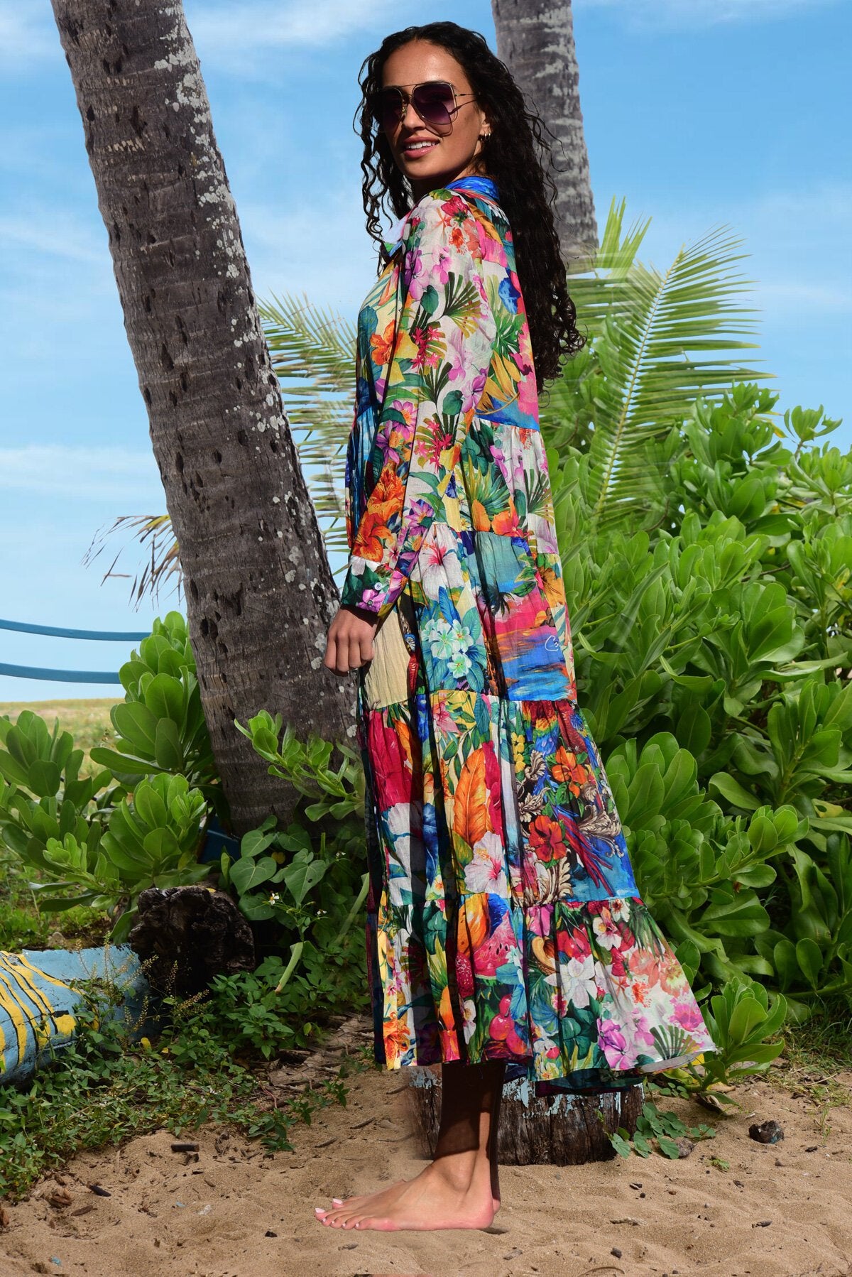 Trelise Cooper SUN & THE SWOON Dress - Island Blue - Pinkhill, Darwin boutique, Australian high end fashion, Darwin Fashion