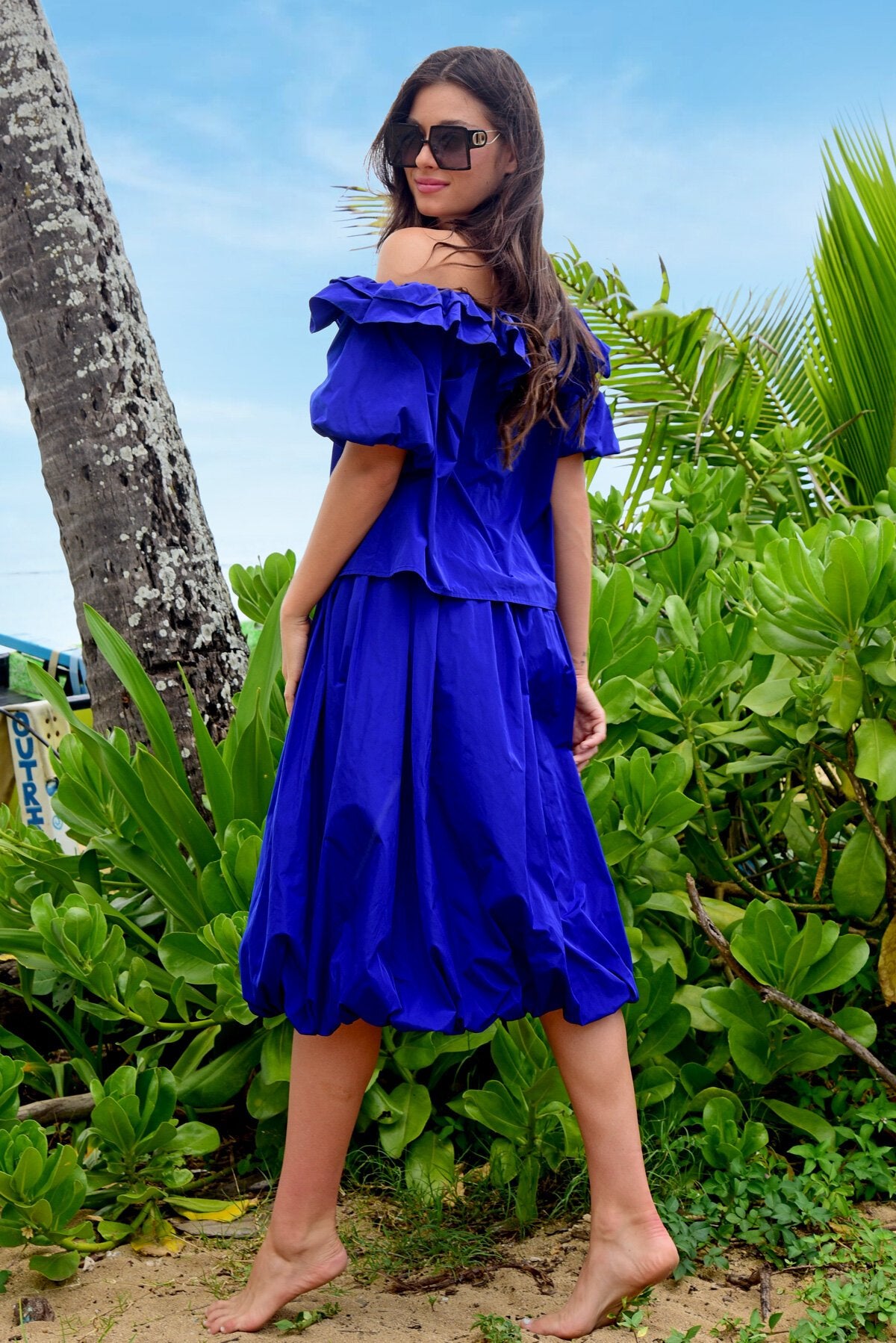 Trelise Cooper HOT PUFF Skirt - Blue - Pinkhill, Darwin boutique, Australian high end fashion, Darwin Fashion