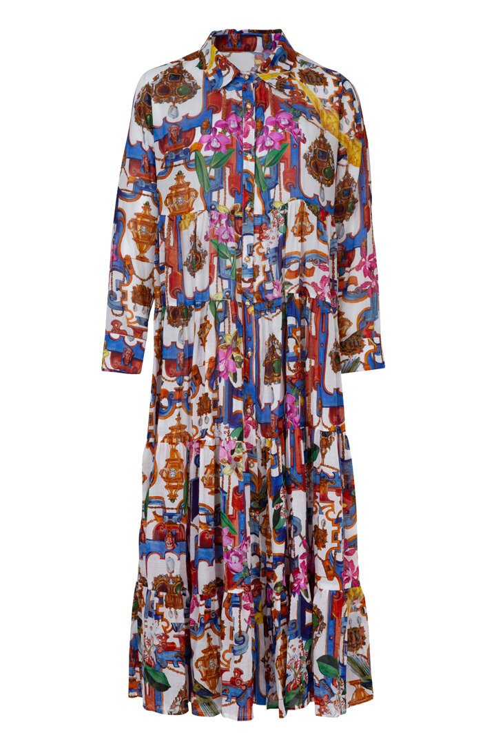 Trelise Cooper SUN & THE SWOON Dress - White & Blue - Pinkhill, Darwin boutique, Australian high end fashion, Darwin Fashion
