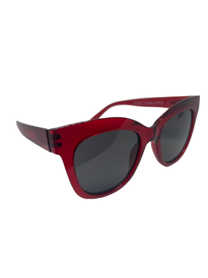 Captivated Eyewear Sunglasses -  Charlotte Red - Pinkhill - Captivated Soul -  - Darwin boutique - Australian fashion design - Darwin Fashion - Australian Fashion Designer - Australian Fashion Designer Brands - Australian Fashion Design 