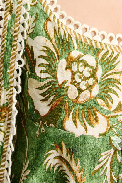 Alemais Alessia Ballet Sundress - Green