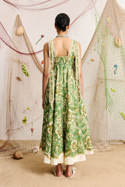 Alemais Alessia Ballet Sundress - Green