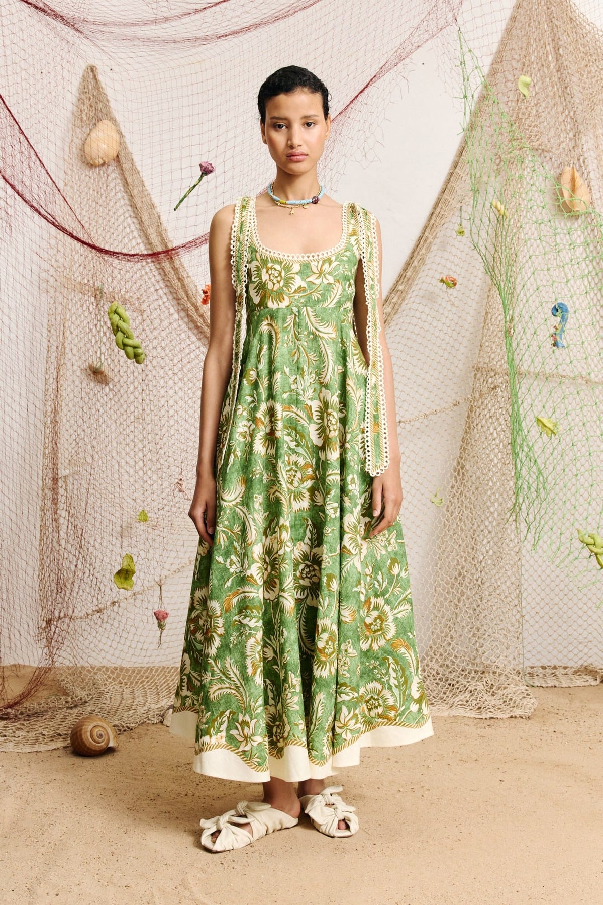 Alemais Alessia Ballet Sundress - Green