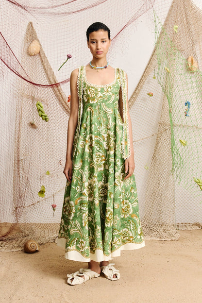 Alemais Alessia Ballet Sundress - Green