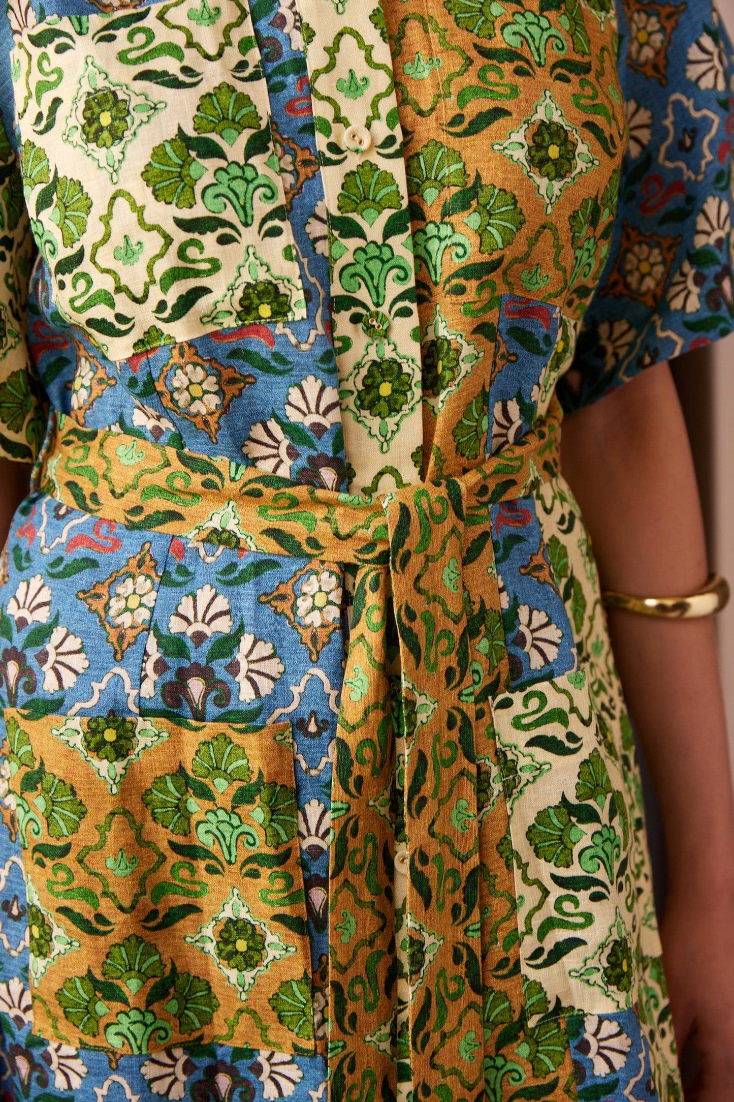 Alemais Ali Spliced Mini Dress