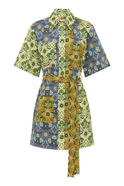 Alemais Ali Spliced Mini Dress