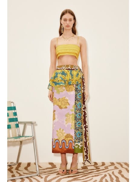 ALEMAIS ARNIE SKIRT - Pinkhill