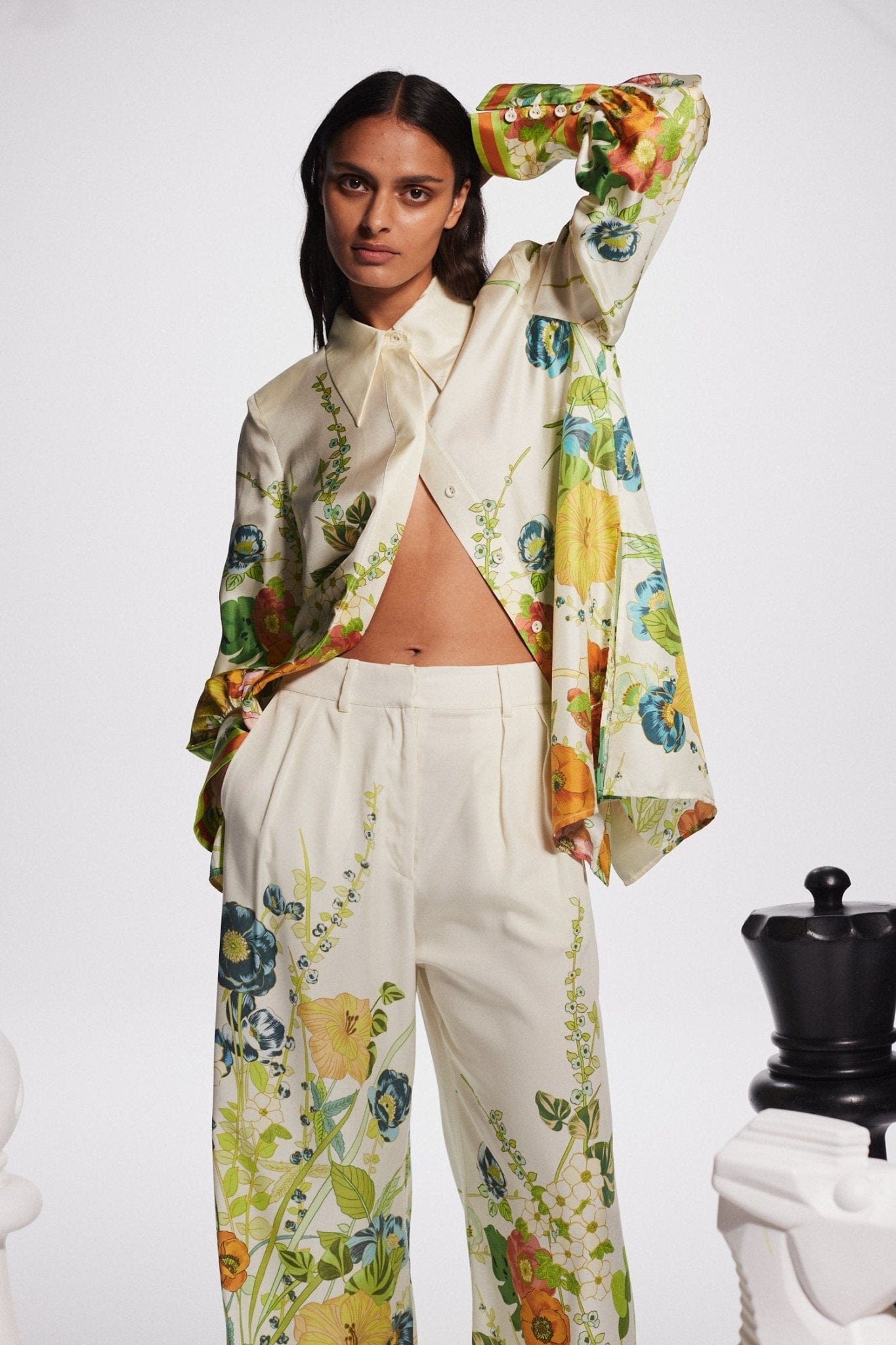 ALEMAIS CONSTANCE PANT - Pinkhill - ALEMAIS - Mid June 24 - Darwin boutique - Australian fashion design - Darwin Fashion - Australian Fashion Designer - Australian Fashion Designer Brands - Australian Fashion Design Pants