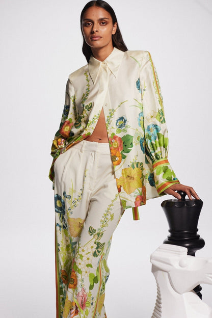 ALEMAIS CONSTANCE PANT - Pinkhill - ALEMAIS - Mid June 24 - Darwin boutique - Australian fashion design - Darwin Fashion - Australian Fashion Designer - Australian Fashion Designer Brands - Australian Fashion Design Pants