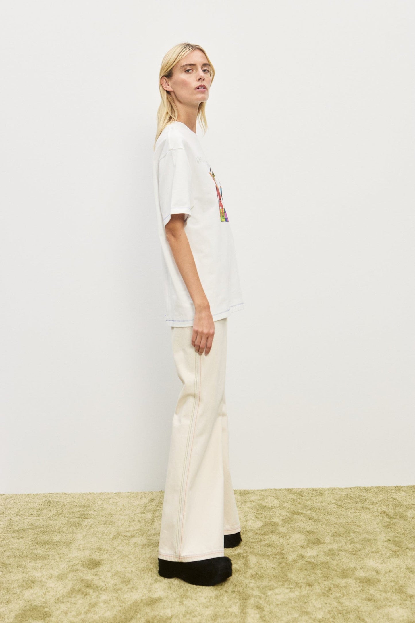 PRE-ORDER ALEMAIS CONTESSA DISCO DOGS TEE - Pinkhill -  - [] - Darwin boutique - Australian fashion design - Darwin Fashion - Australian Fashion Designer - Australian Fashion Designer Brands - Australian Fashion Design 