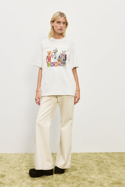 PRE-ORDER ALEMAIS CONTESSA DISCO DOGS TEE - Pinkhill -  - [] - Darwin boutique - Australian fashion design - Darwin Fashion - Australian Fashion Designer - Australian Fashion Designer Brands - Australian Fashion Design 