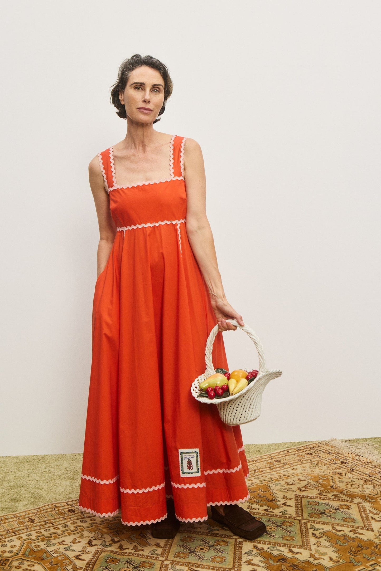 PRE-ORDER ALEMAIS CONTESSA SUMMER DRESS - TOMATO - Pinkhill -  - [] - Darwin boutique - Australian fashion design - Darwin Fashion - Australian Fashion Designer - Australian Fashion Designer Brands - Australian Fashion Design 