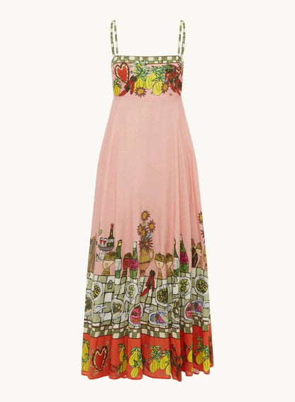 PRE-ORDER ALEMAIS CONTESSA SUNDRESS - MULTI - Pinkhill -  - [] - Darwin boutique - Australian fashion design - Darwin Fashion - Australian Fashion Designer - Australian Fashion Designer Brands - Australian Fashion Design 