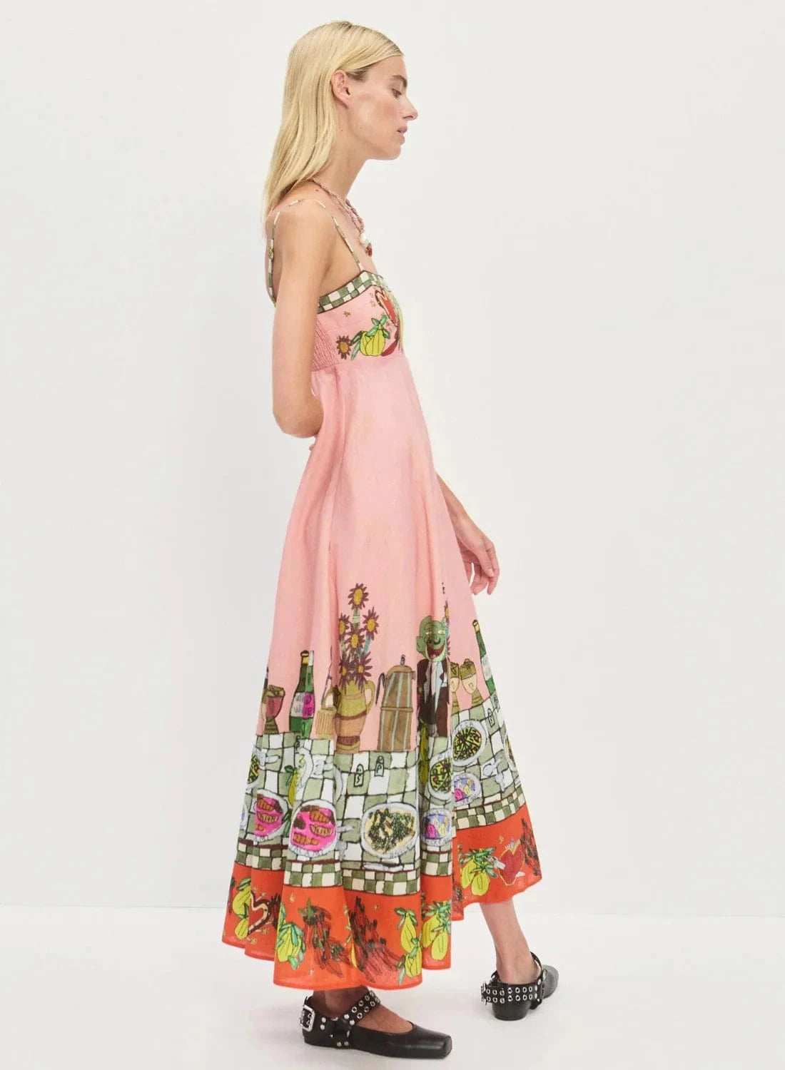 PRE-ORDER ALEMAIS CONTESSA SUNDRESS - MULTI - Pinkhill -  - [] - Darwin boutique - Australian fashion design - Darwin Fashion - Australian Fashion Designer - Australian Fashion Designer Brands - Australian Fashion Design 
