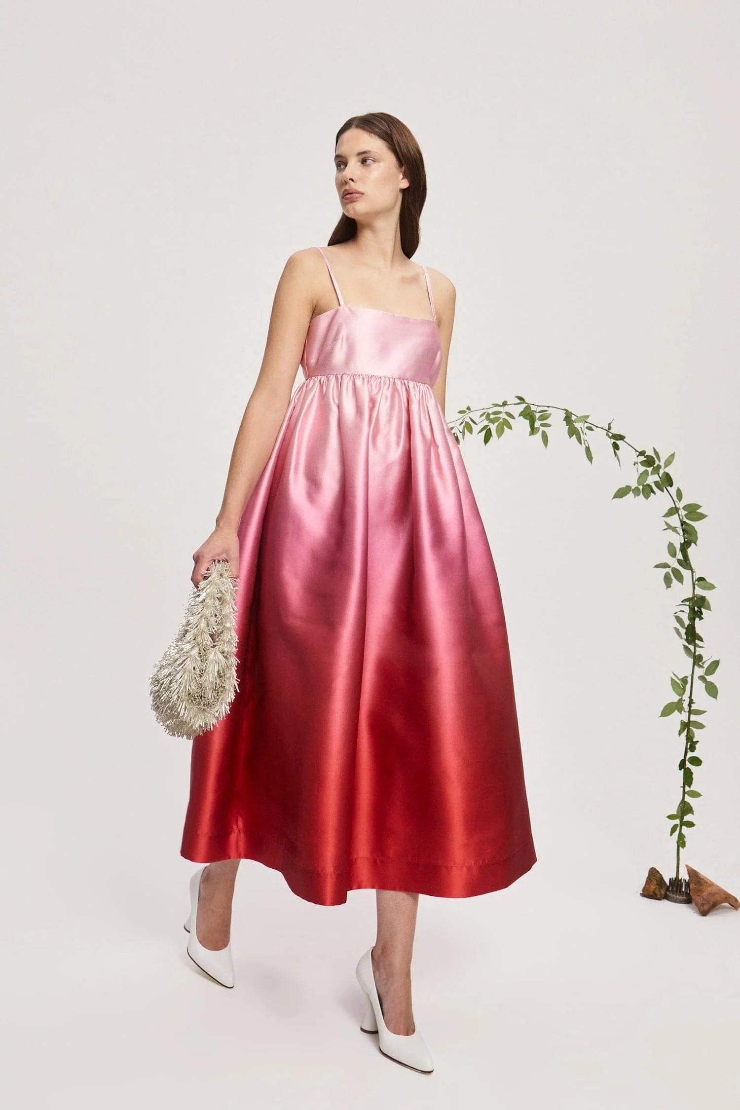 ALEMAIS INEZ OMBRE MIDI DRESS - Pinkhill -  - [] - Darwin boutique - Australian fashion design - Darwin Fashion - Australian Fashion Designer - Australian Fashion Designer Brands - Australian Fashion Design 