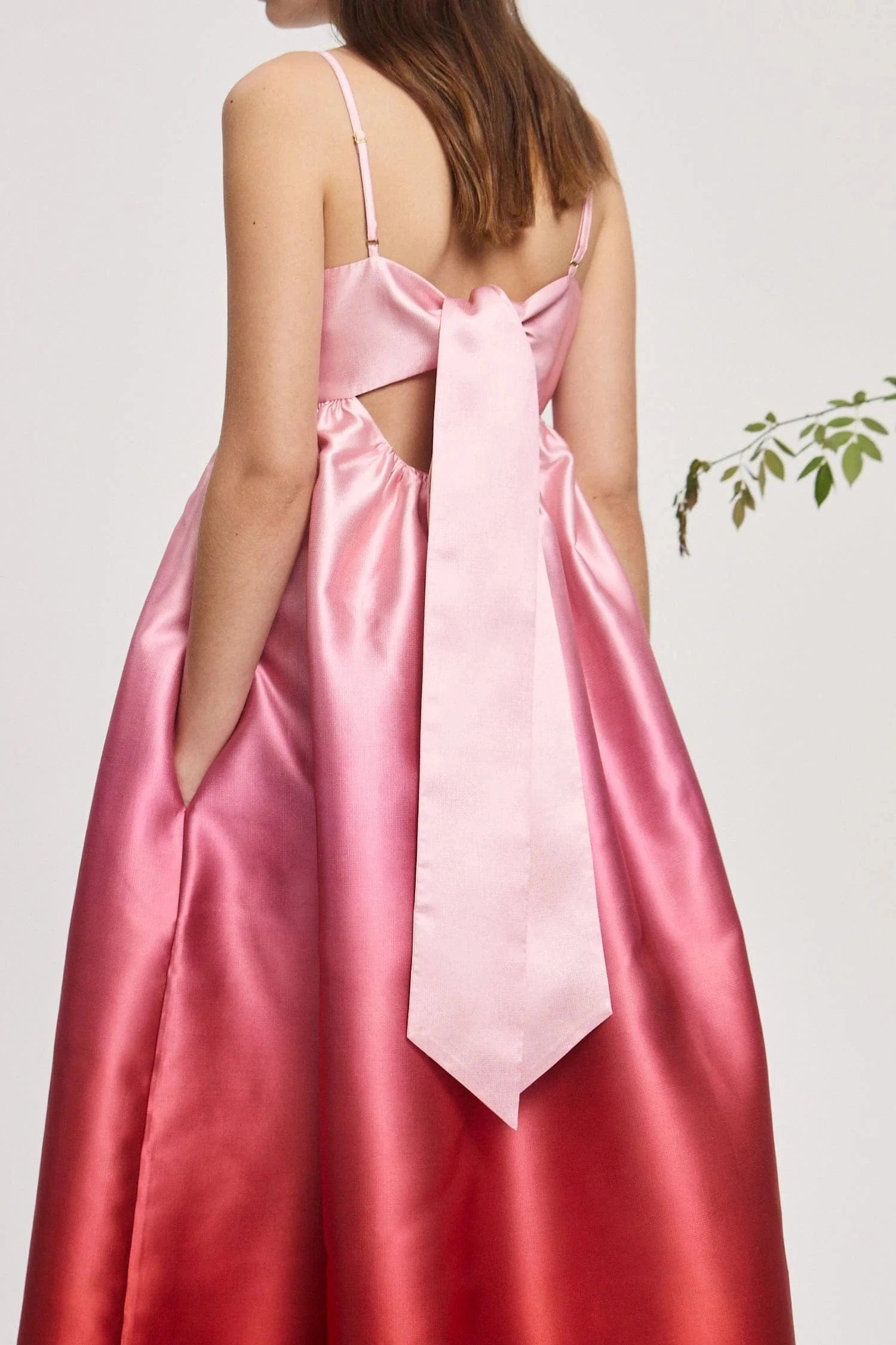 ALEMAIS INEZ OMBRE MIDI DRESS - Pinkhill -  - [] - Darwin boutique - Australian fashion design - Darwin Fashion - Australian Fashion Designer - Australian Fashion Designer Brands - Australian Fashion Design 