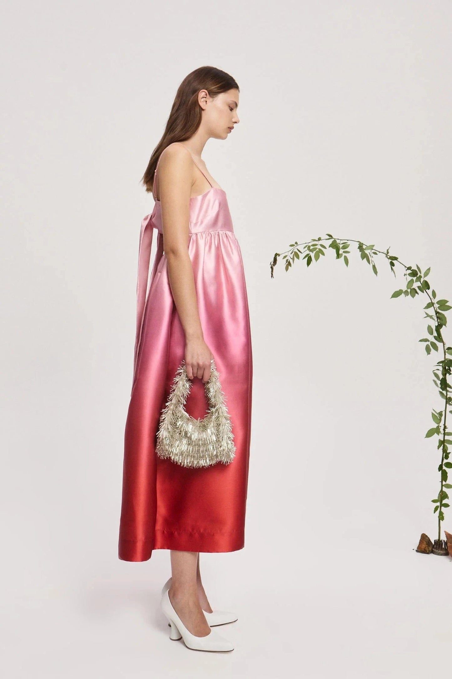 ALEMAIS INEZ OMBRE MIDI DRESS - Pinkhill -  - [] - Darwin boutique - Australian fashion design - Darwin Fashion - Australian Fashion Designer - Australian Fashion Designer Brands - Australian Fashion Design 