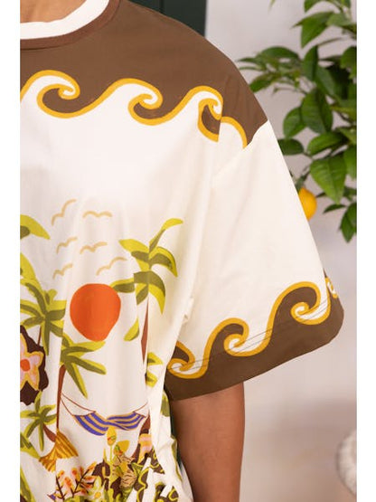 Alemais Island Cove Mini Dress