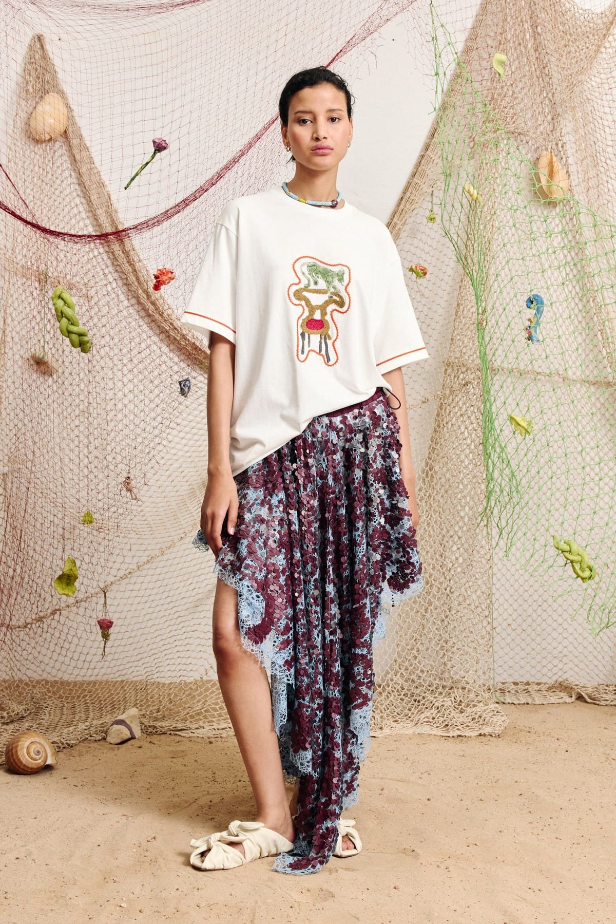 Alemais Isle Tee - Ivory